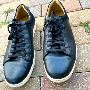Cole Haan Mens Leather and Canvas Sneakers